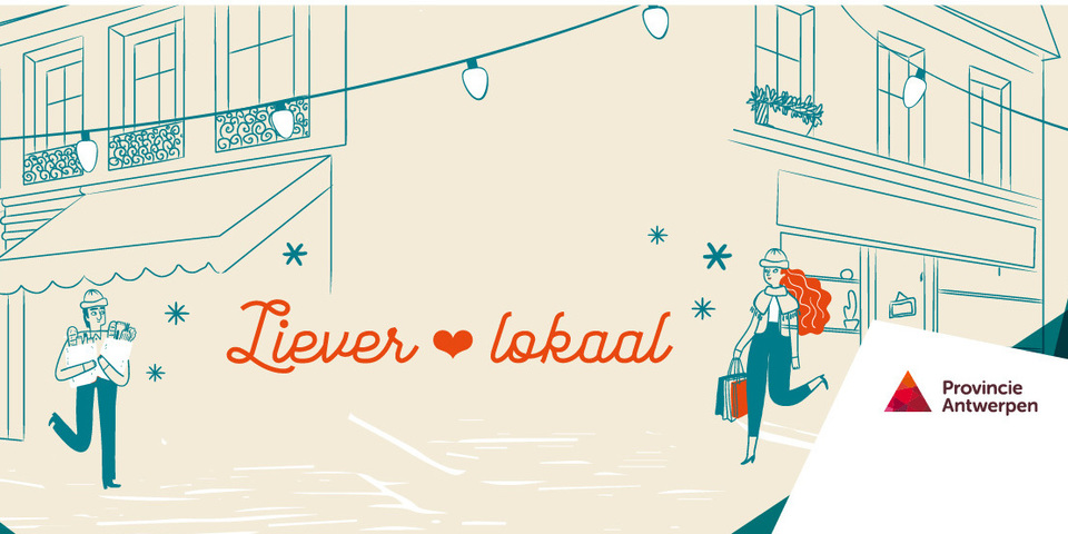 Campagnebeeld van de actie Liever Lokaal